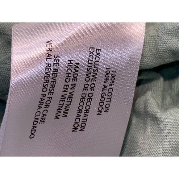 Gap short sleeve men’s button down shirt, green gauze material Size XL - Picture 3 of 4